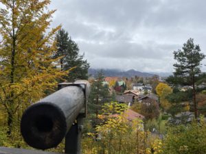 The Zugspitze is somewhere that way