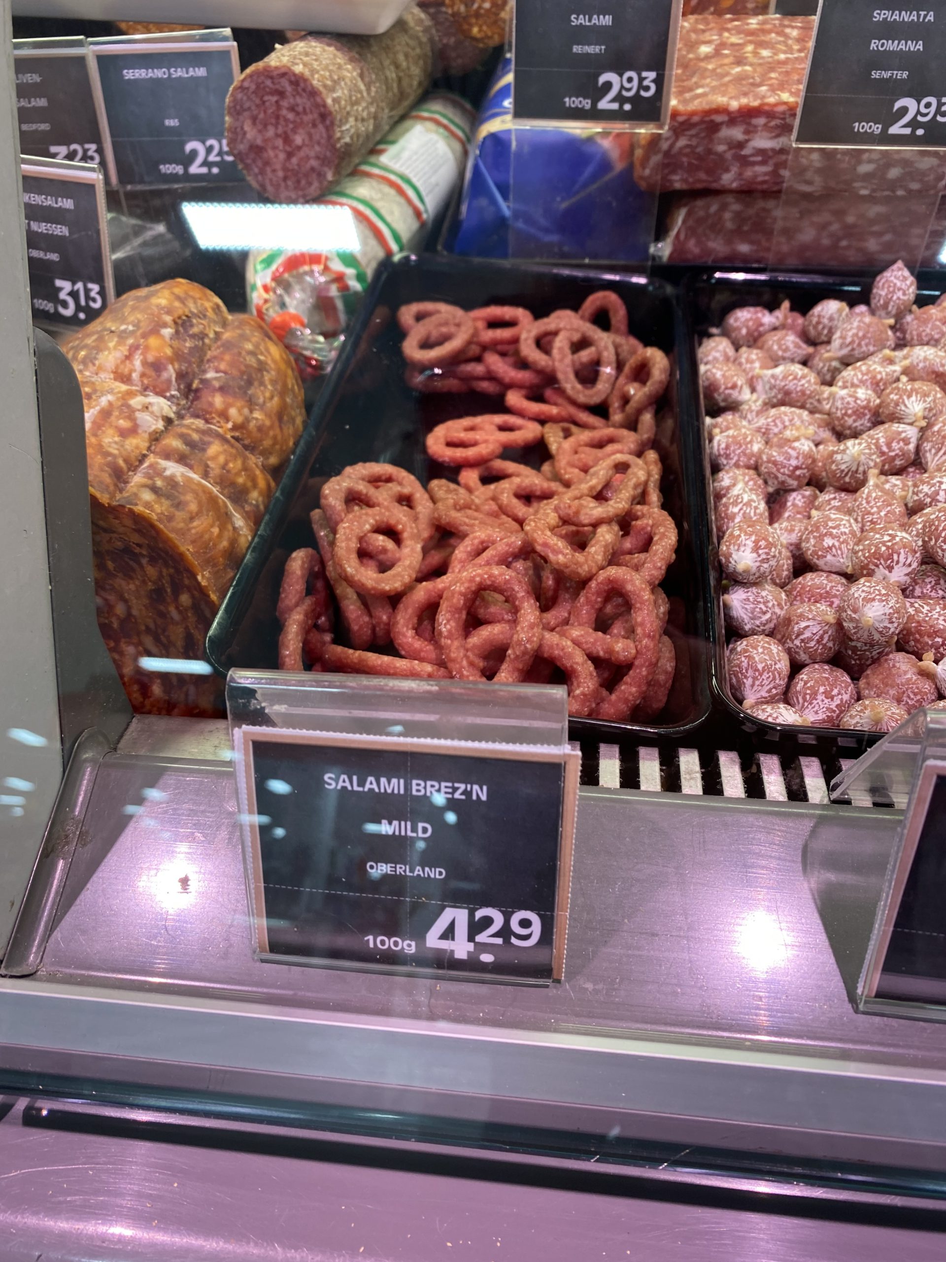 Salami Pretzels