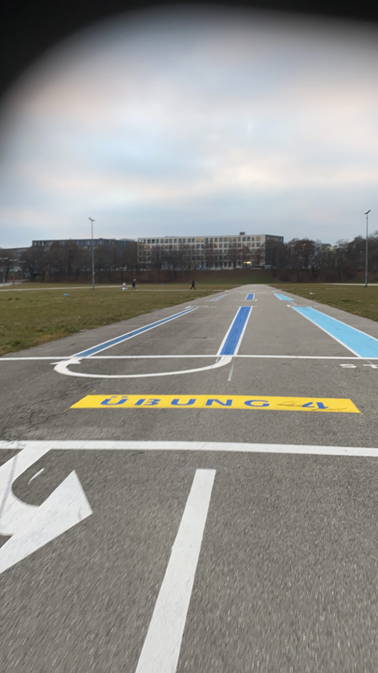 Fahrrad-Übungsplatz